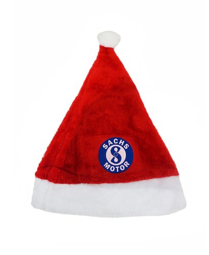 Mütze Plüsch-Weihnachtsmütze mit Sachs Logo - SACHS